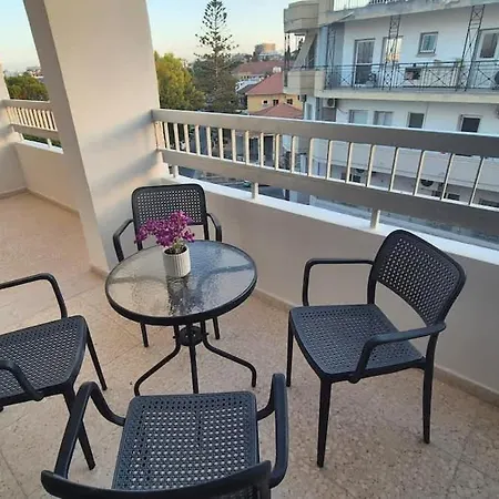 10min Walk To Finikoudes Beach, Spacious 2-bed Apartament